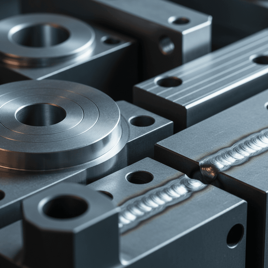 Detailed component surface quality and finishing